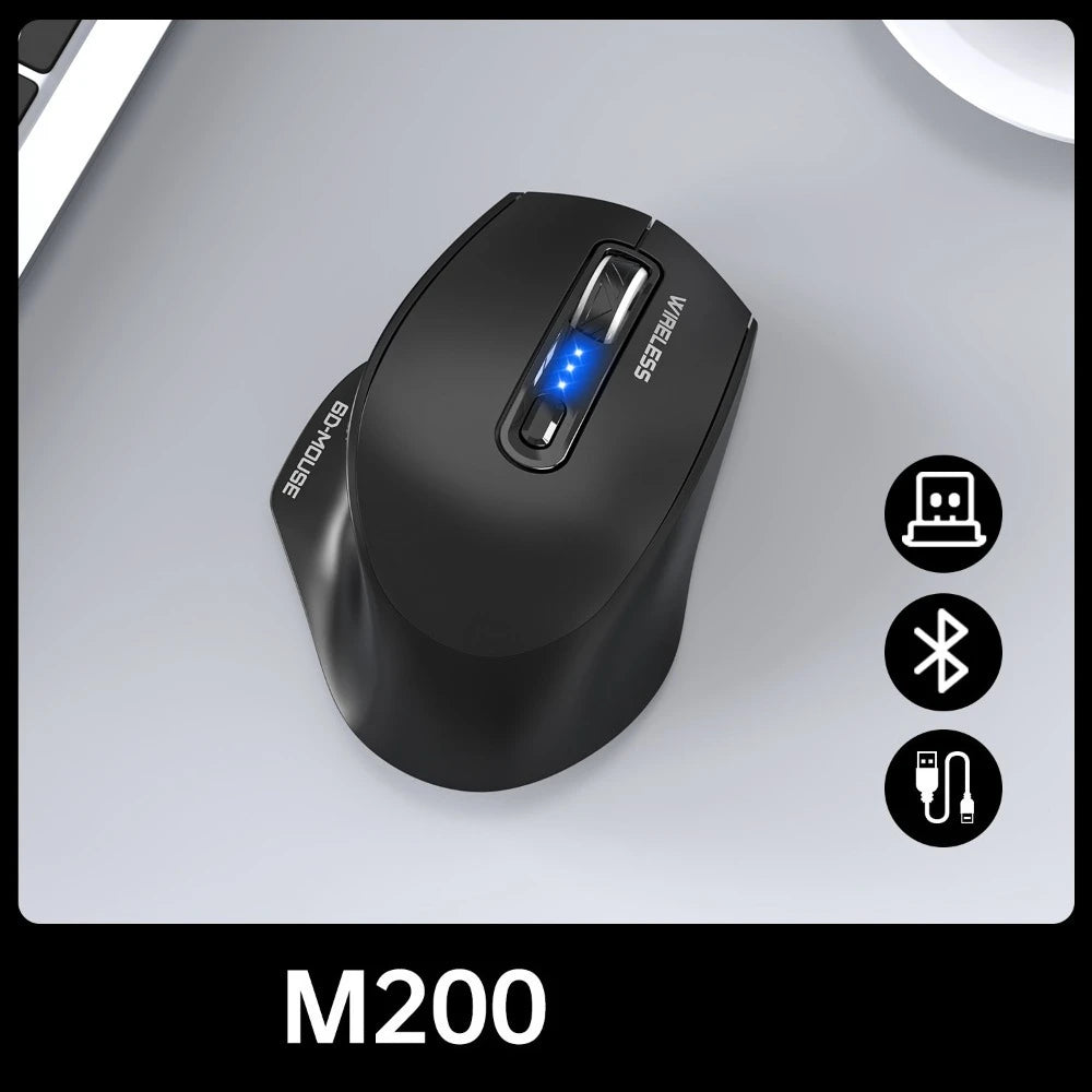 Káblová USB myš s RGB podsvietením, tichým ergonomickým dizajnom a nastaviteľným DPI pre stolný počítač, notebook, kanceláriu, gaming, domácnosť a každodennú prácu