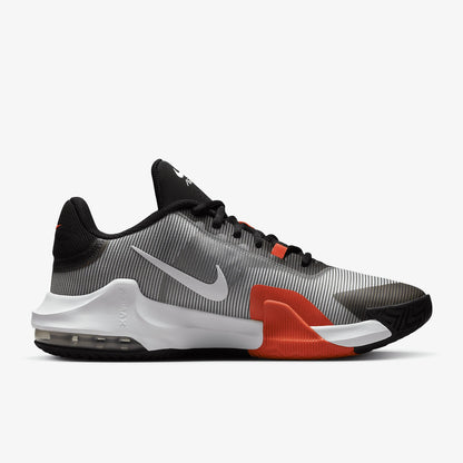 Nike Authentic Impact 4 — Sapatilhas de Basquetebol de Jogo para Homem, Almofadadas e com Atacadores, DM1124-002