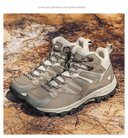 Zapatillas de senderismo unisex, zapatillas deportivas para actividades al aire libre, botas de acampada, zapatillas impermeables de mujer para caminar, zapatillas de senderismo antideslizantes