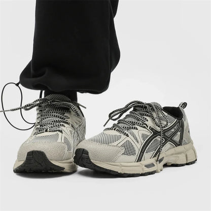 Men Casual Shoes Outdoor Breathable Running Fashion Walking Leisure Lace-up Jogging Loafers Brand Sneakers Blade Comfortable