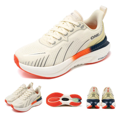 ONEMIX Nye løbesko med polstring til kvinder, efterår/vinter, tunge løbere, snøresko, kvinder, sjippetov, dans, skridsikre udendørs sneakers