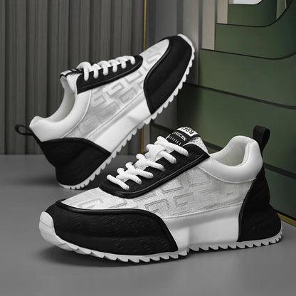 Brand protection 2026 new men's lightweight non-slip breathable wear-resistant running sports fashion versatile casual shoes