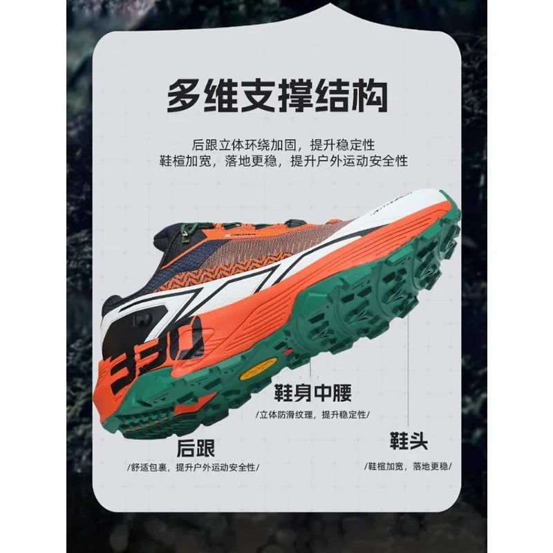 New Classic Brand Comfortable Anti Slip Mountain Climbing Footwear Top Quality Outdoor Hiking Shoe Designer Walking Jogging