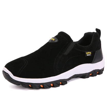 Sapatos desportivos casuais para homem, para caminhadas ao ar livre, acampamento, corrida leve e jogging, mocassins antiderrapantes, sapatos de caminhada, tamanhos grandes 38-50