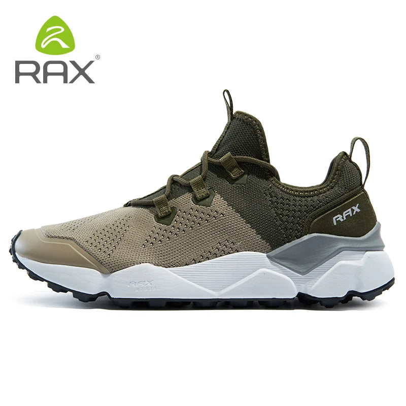 RAX Sapatos de caminhada respiráveis para homem, leves, para caminhadas, trekking e travessias de água, ténis desportivos, ténis de exterior para homem