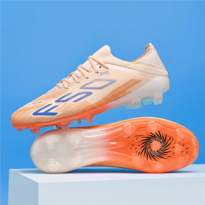 New Men's Soccer Shoes Match Football Boots Sneakers Non-Slip Grass Cleats High-Quality Futsal Indoor Hot-Selling High-Top Outdoor