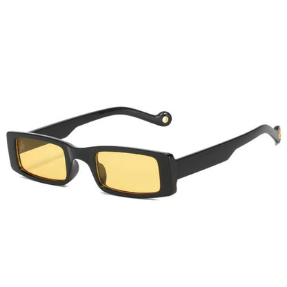 New Rectangle Sunglasses Women Fashion Small Square Frame Vintage Brand Sun Glasses Men Shades Retro Clear Green Oculos UV400