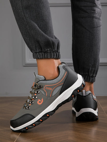 Chaussures de randonnée pour homme - Chaussures de sport de randonnée respirantes - Chaussures de sport ultra-légères pour la randonnée, le camping et la course à pied en plein air - Chaussures de sport antidérapantes
