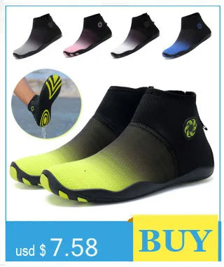 Herren Damen Wasserschuhe Aqua-Schuhe Drainage-Schuhe Strandsport Schwimmsandalen Schnelltrocknend Bootfahren Barfuß Tauchen Angeln Surfen Sneaker