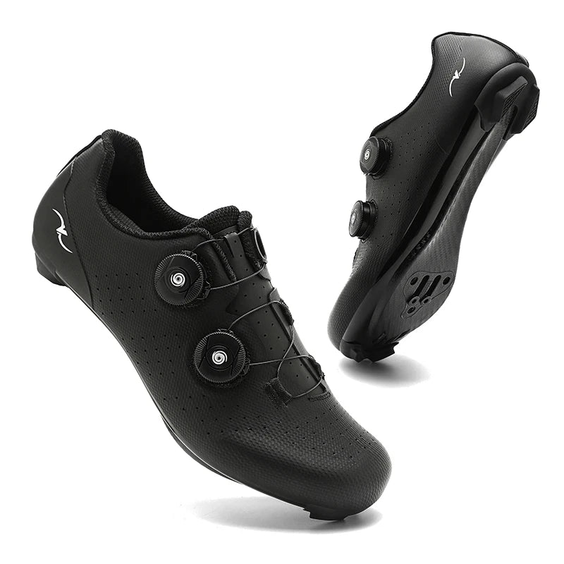 Competition Cycling Sports Shoes Road Bicycle Shoes Unisex Breathable Self-Locking Racing Cycling Shoes