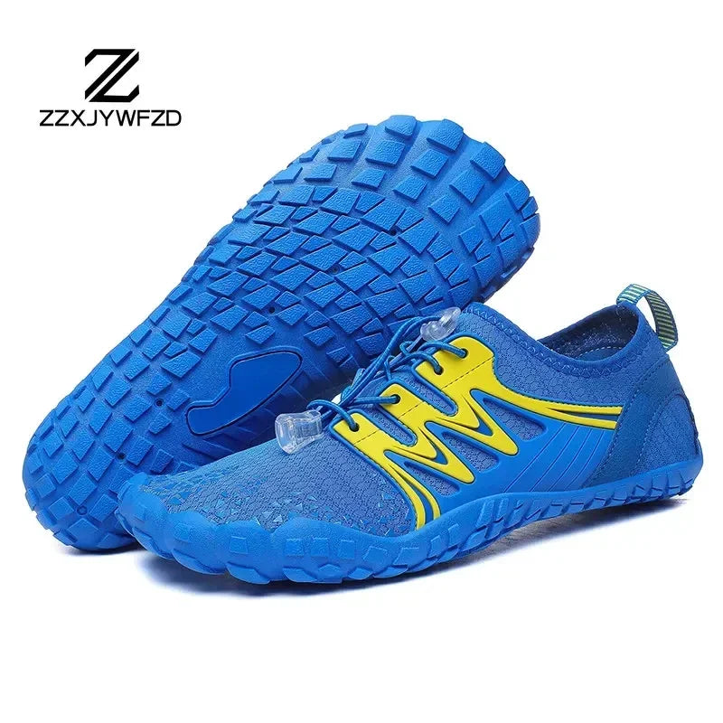 Unisex vízálló cipő, gyorsan száradó vízi cipő, vízelvezető vízi cipő, strand- és sportcipő, úszósandál, jóga, mezítlábas, búvár, szörf, sportcipő