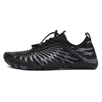 Large Size Wading Shoes Men's Women's Outdoor Barefoot Beach Shoes Breathable Swimming Fitness Shoes Unisex Water Sports Shoes