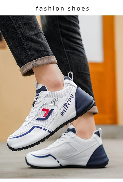 Brand protection 2026 new men's lightweight non-slip breathable wear-resistant running sports fashion versatile casual shoes