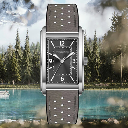 New Specht & Söhne Fashion Couple Watches VH31 Quartz Watches Casual Retro Clocks Sapphire Crystal Leather Strap Wristwatch