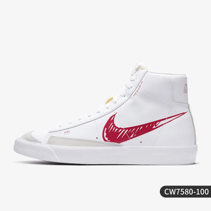 Nike Genuine Blazer Mid VNTG 77 SL Trail Blazer Manuscript Men's Board Shoes CW7580-100