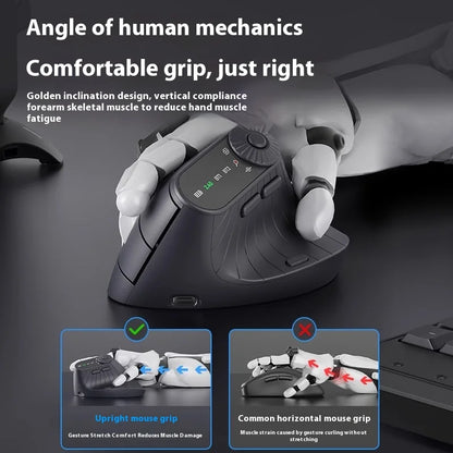 Monster M2 PRO MAX Gaming Mouse Rechargeable Dual Mode DPI Lightweight Custom & Comfortable Ergonomic Wireless Mouse Sensitive