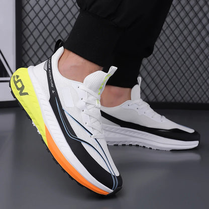 Sapatos de caminhada para homem, para atividades ao ar livre, antiderrapantes, de boa qualidade, modernos, rasos, resistentes ao desgaste, respiráveis, ténis casuais, desportivos, de corrida, para homem