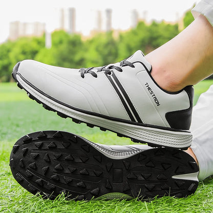 Waterproof Men Golf Shoes Professional Lightweight Golfer Footwear Outdoor Golfing Sport Trainers Athletic Sneakers Brand