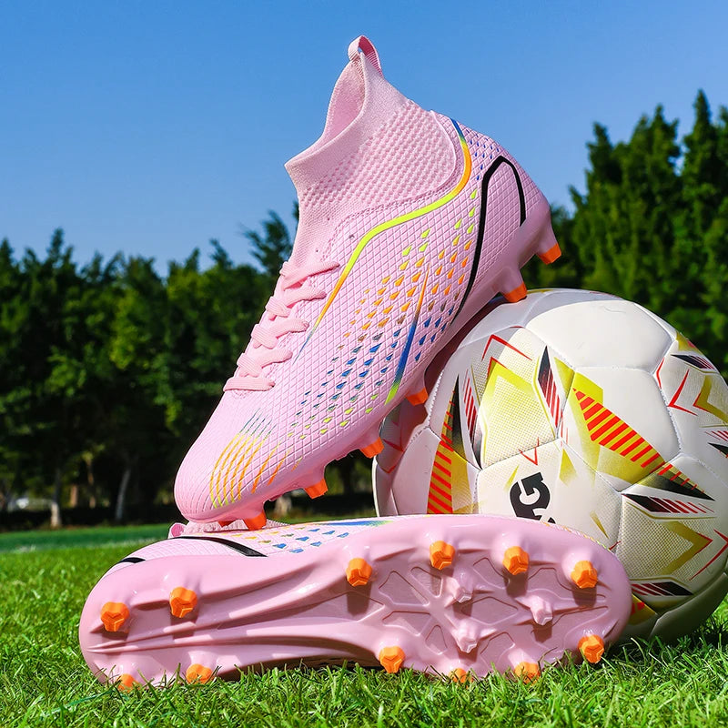 New Men's Soccer Shoes Hot Sale High-Quality Football Boots Women Unisex Futsal Cleats Ultralight Professional TF/FG Sneakers