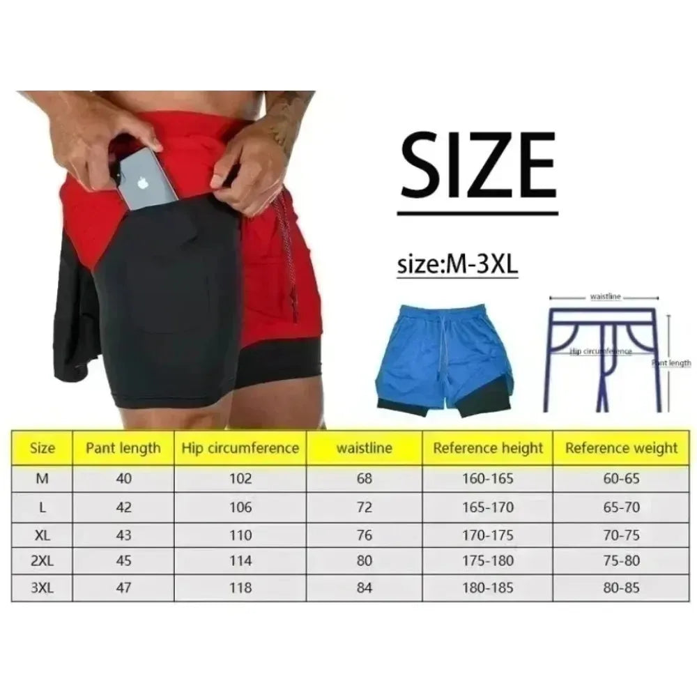 Dragon Ball Anime Goku Peripheral Printed Double-layered Shorts 2025 Summer American Sporty Men's Loose and Breathable Pants