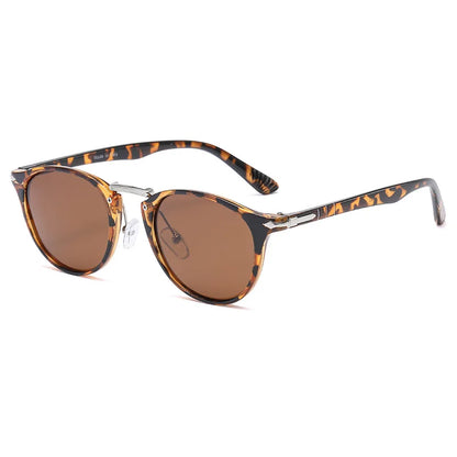 Vintage Round Polarized Sunglasses Women Men Driving Shades Brand Designer Sun Glasses Luxury Oculos De Sol UV400 Anti BlueLight