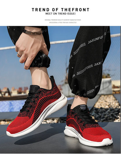Skórzane męskie buty sportowe – modne, codzienne, włoskie, oddychające, rekreacyjne, męskie trampki, obuwie antypoślizgowe, męskie buty wulkanizowane