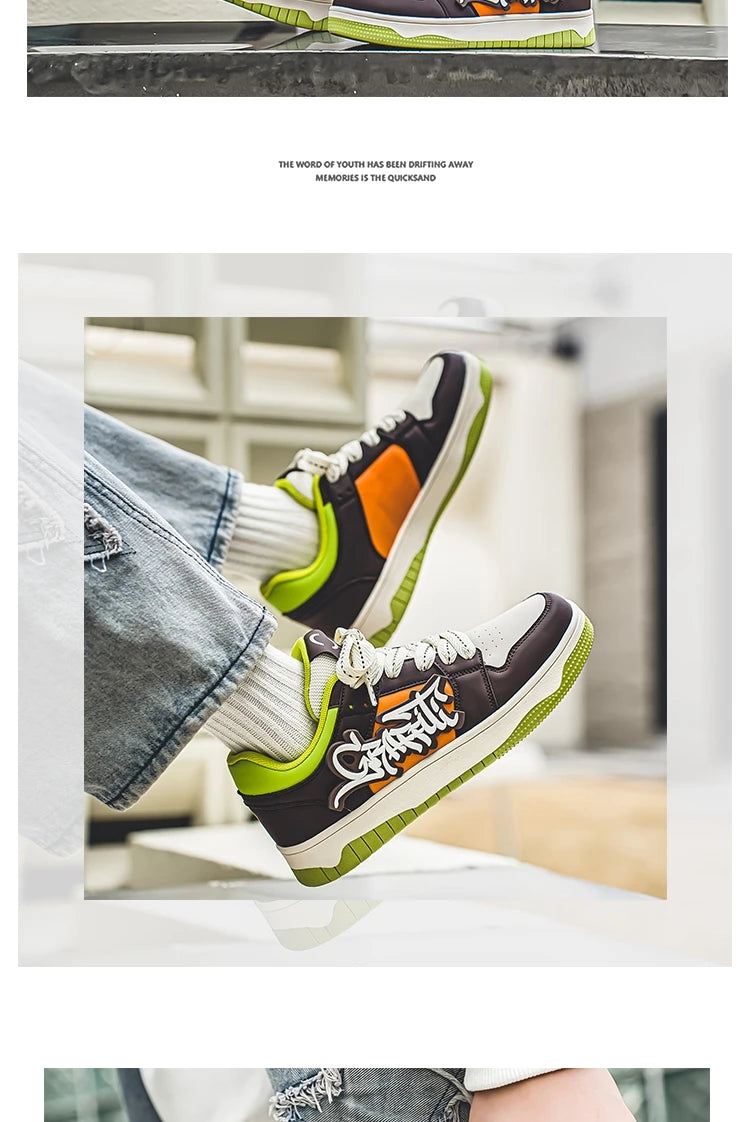 Modne niebieskie designerskie buty do skateboardingu dla mężczyzn, odzież uliczna, hip-hopowe trampki dla mężczyzn, luksusowe trampki na platformie do skateboardingu dla mężczyzn, buty do koszykówki dla mężczyzn