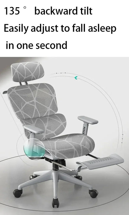 Electronic Gaming Computer Chair Adjustable Ergonomic Seat Back Support, Free Delivery Sedia Office Chair Wheelchair Furniture