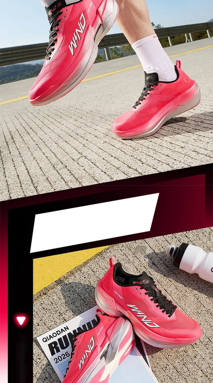 QIAODAN WIND 4PRO Maratonské boty s karbonovou deskou Pánské profesionální závodní tenisky Prodyšné běžecké sportovní boty QDB023262291