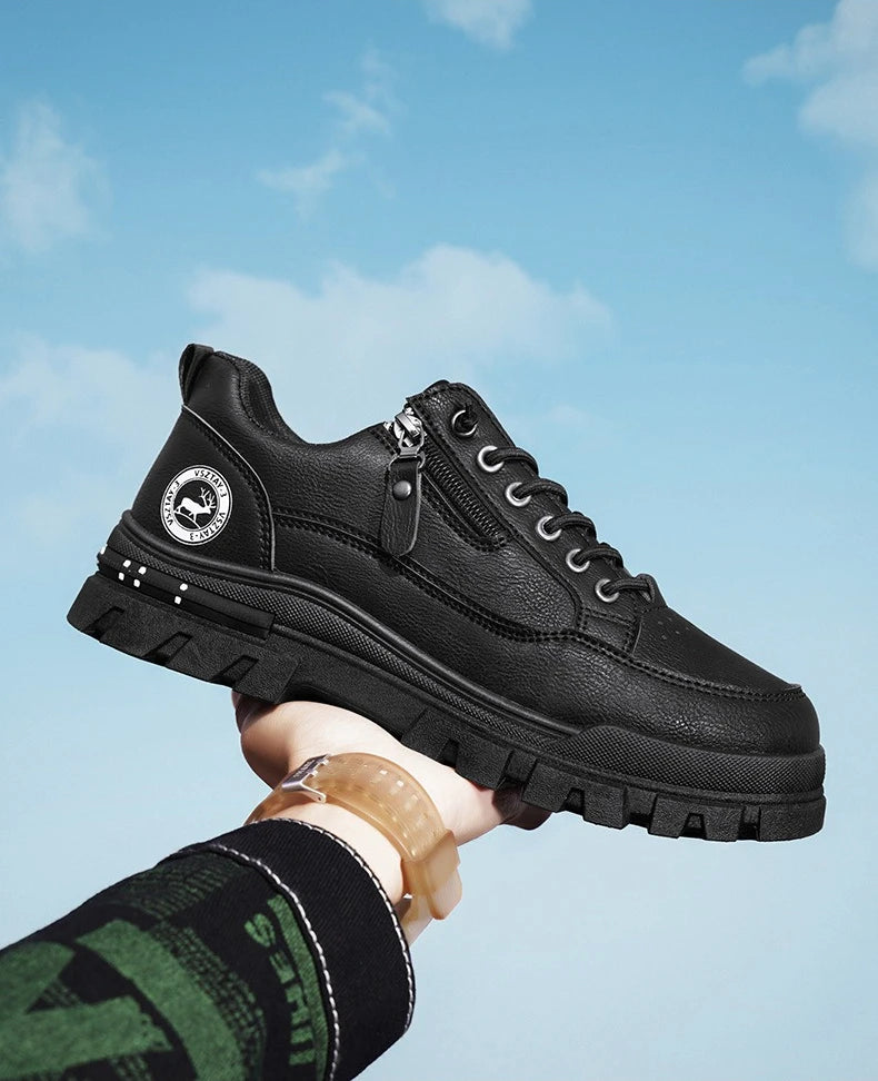 Chaussures de sport décontractées pour homme, pour la randonnée et les activités de plein air, tendance, mode urbaine, confortables, à semelle épaisse