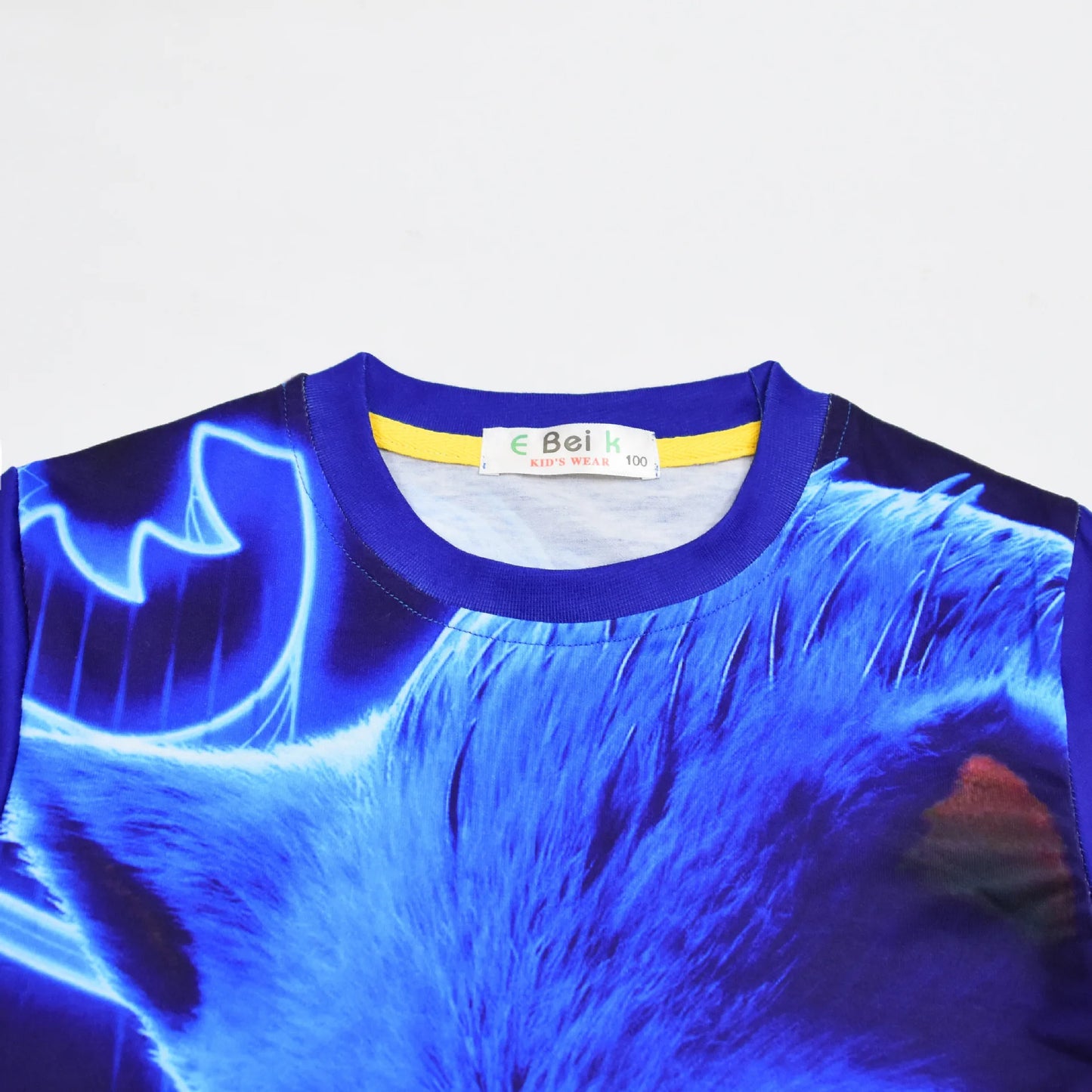 Sonic New Spring Autumn Children's Pajamas Boys and Girls Cartoon Long Sleeve Clothes Toddler Cotton Pajama Set Hedgehog Gift