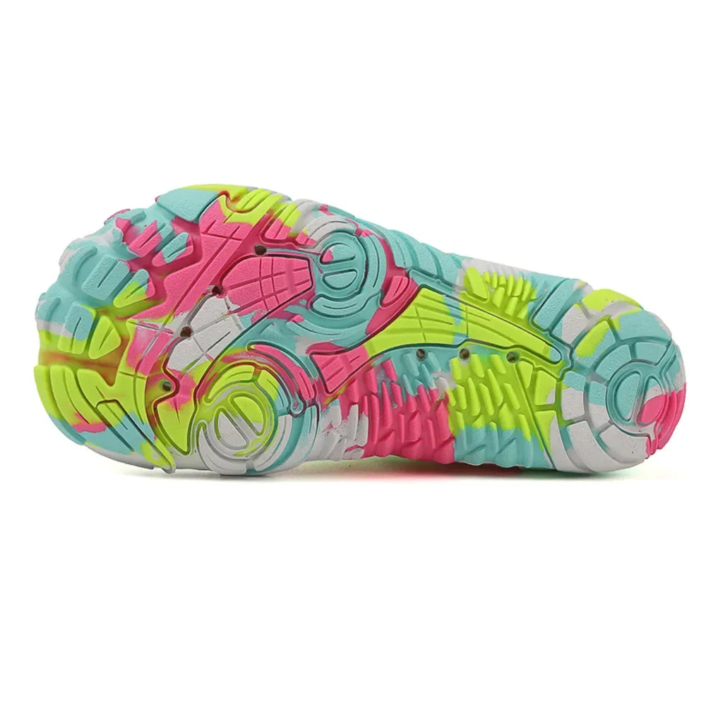 12 Farben Wasserschuhe für Kinder, Sommer, Strand, Five Fingers, Barfuß, Schwimmen, Aqua-Schuhe, schnell trocknend, Meer, Fluss, Kindersneaker