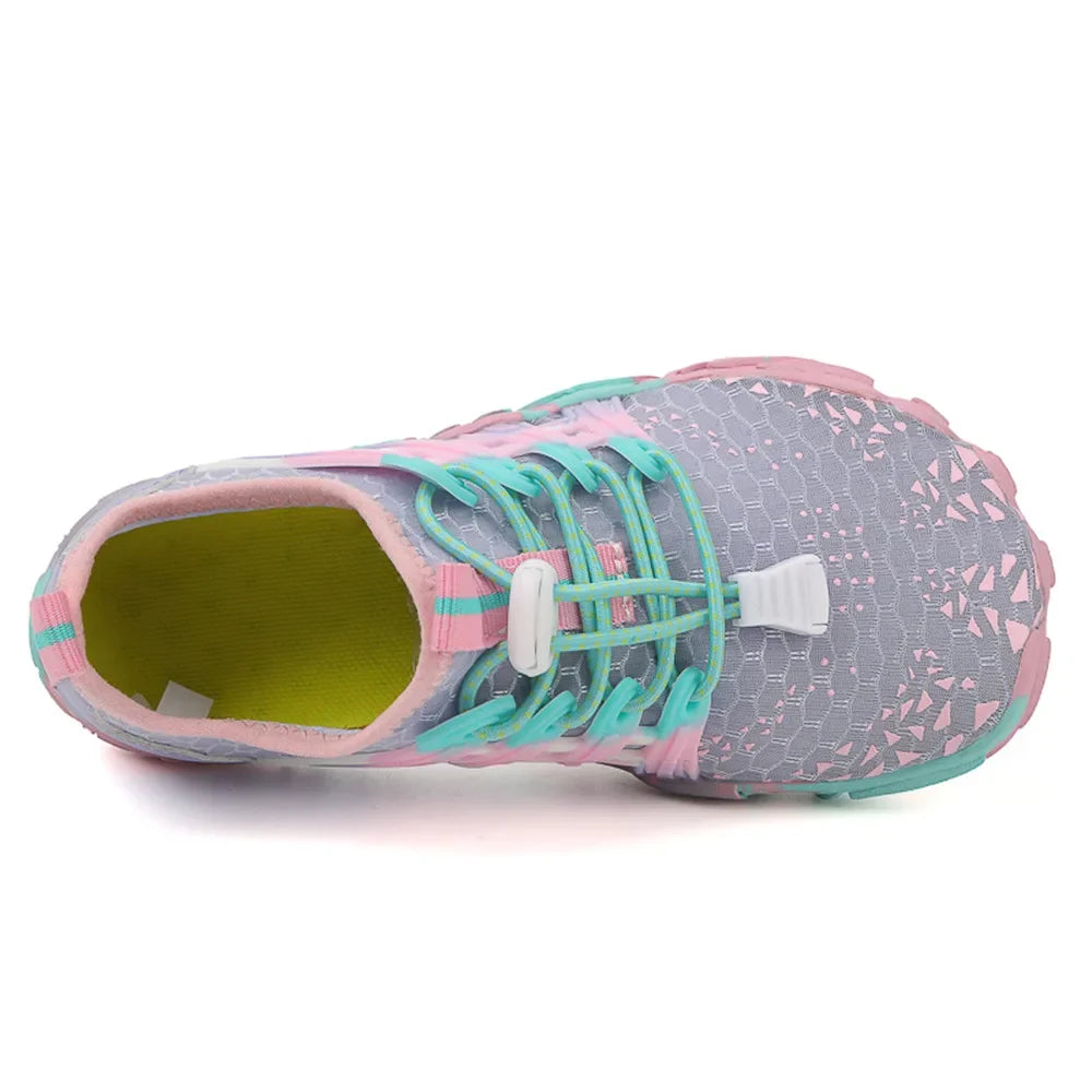 12 Farben Wasserschuhe für Kinder, Sommer, Strand, Five Fingers, Barfuß, Schwimmen, Aqua-Schuhe, schnell trocknend, Meer, Fluss, Kindersneaker
