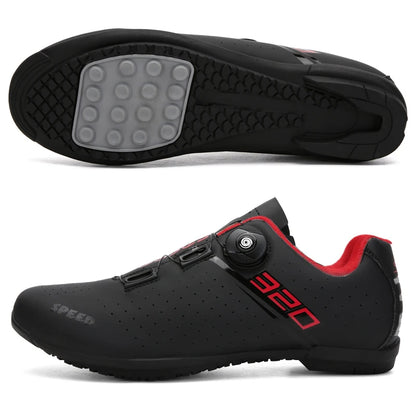 Chaussures de cyclisme pour homme : chaussures de course sur route à fixation automatique, chaussures de sport, chaussures d'entraînement sans crampons ; chaussures de cyclisme pour femme avec crampons SPD