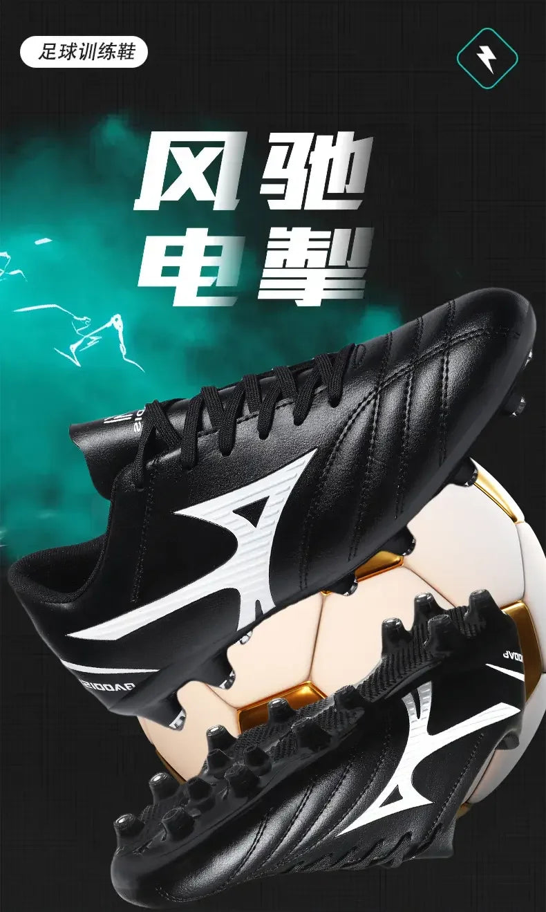 Hybrid Stud Soccer Boots With Durable Anti-slip Performance, Comfy To Wear For Casual Football Exercise And Competitive Games
