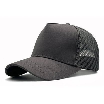 Baseball Hats for Big Head Plus Size Men Women Mesh Outdoors Sport Caps Dad Oversize Trucker Cap 56-60cm 60-65cm