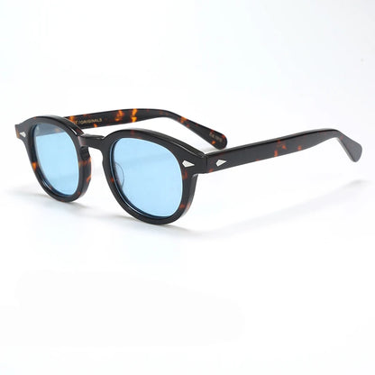 Polarized Sunglasses Men Sun Glasses Woman Johnny Depp Lemtosh Luxury Brand Vintage Acetate Frame Goggles