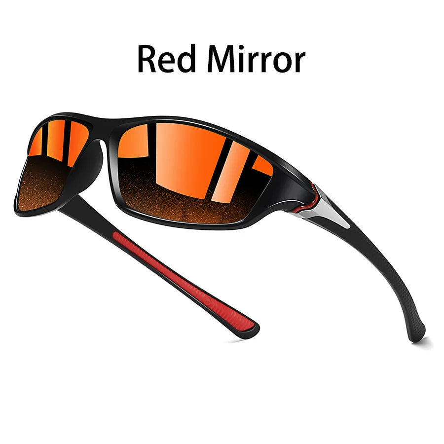 1-2PCS Fashion Vintage Outdoor Sports Fashion Vintage Sunglasses Cycling Fishing Driving Mountaineering Sun Glasses