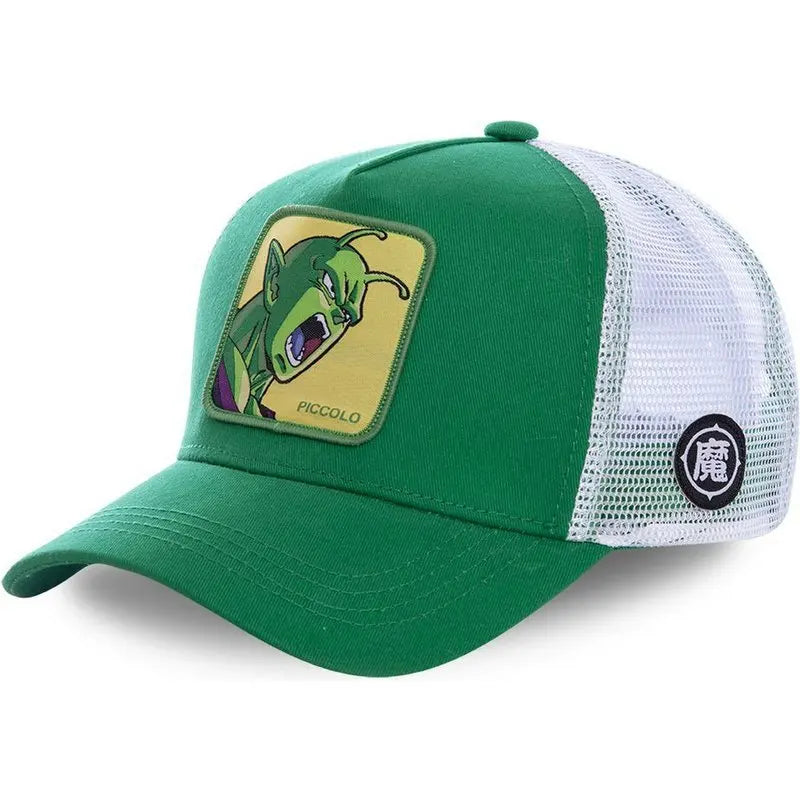 High Quality Dragon Ball Styles Anime Son Goku Cotton New Baseball Cap Men Women Hip Hop Dad Adjustable Mesh Hat Trucker Hat
