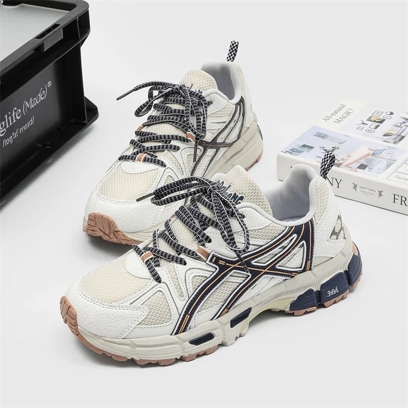Men Casual Shoes Outdoor Breathable Running Fashion Walking Leisure Lace-up Jogging Loafers Brand Sneakers Blade Comfortable