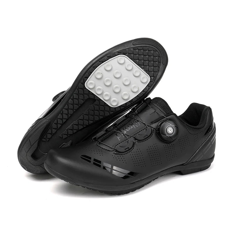 Zapatillas de ciclismo para hombre, bicicletas de carretera, mujer, competición, con cierre automático, velocidad, zapatillas deportivas de ciclismo, zapatillas de ciclismo con calas SPD para mujer