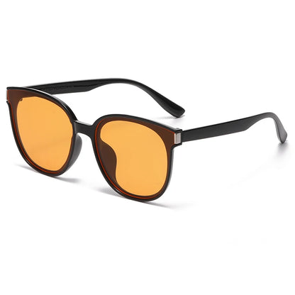 Fashion Korean Vintage Square Sunglasses Women Oversized Sunglass Men Retro Trend Black Sun Glasses Shades Goggle UV400 Eyewear