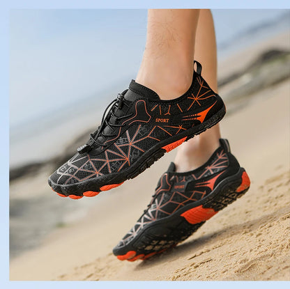 Herren-Watschuhe, Barfuß-Schuhe, schnell trocknende Strandschuhe, Outdoor-Schuhe, rutschfeste Schuhe, Schwimmschuhe für Stromströmungen, Tauchschuhe, Damenschuhe für Wassersport