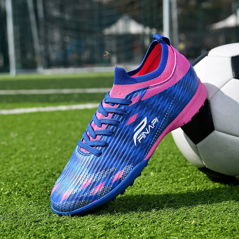 Herren-Fußballschuhe in hoher Qualität: Stollen, für Spiele, Indoor, Verkaufsschlager, Outdoor, Fußballschuhe, Rasen, High-Top, Futsal, rutschfeste Sneaker