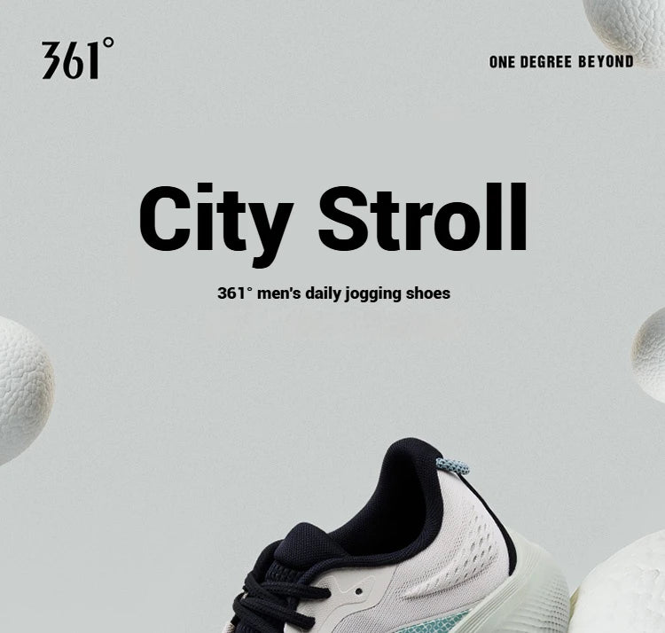 361 Degrees N40 Men Running Shoes Trendy Rebound Cushioning Soft Durable Airy Mesh Stable Lightweight Male Sneakers 672532207