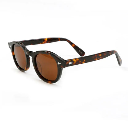 Polarized Sunglasses Men Sun Glasses Woman Johnny Depp Lemtosh Luxury Brand Vintage Acetate Frame Goggles