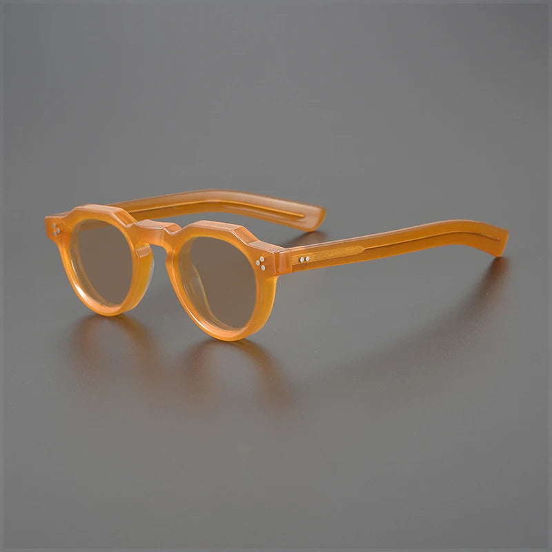 Vintage Polarized Acetate Sunglasses Men Quality Retro Designer Small Sunglasses Women UV400 Handmade Luxury Brand Eyewear