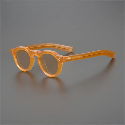 Vintage Polarized Acetate Sunglasses Men Quality Retro Designer Small Sunglasses Women UV400 Handmade Luxury Brand Eyewear