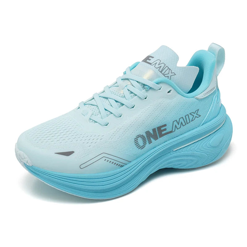 ONEMIX Bumper Max jogging- og løbesko – unisex, lette sneakers, slidstærke modeskos til vejbrug, sports- og fitnesssko