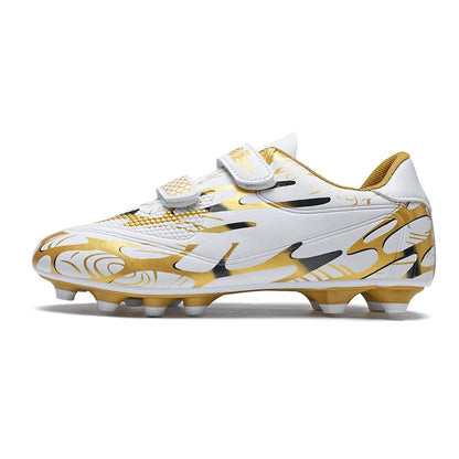 Chaussures de Football pour enfants, crampons de Football en plein air, chaussures de sport professionnelles pour garçons et filles, bottes de terrain de Football de haute qualité pour enfants